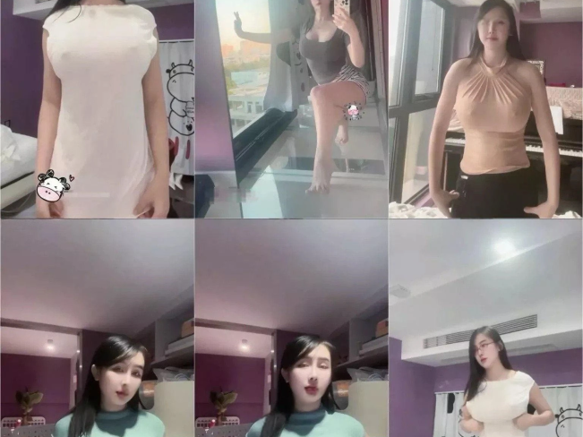 40万粉丝 抖音冰泉女神️ G罩抖胸舞资源[59V-299M]